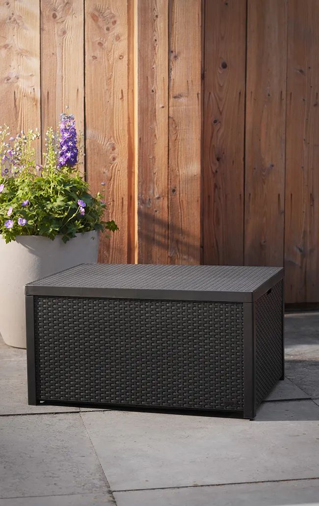 Arica Aufbewahrungstisch – 79x59x42 cm - Grau