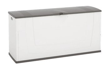 Arcón de resina Karisma. 119x40x58 cm. 220L. - Blanco - Armarios de resina