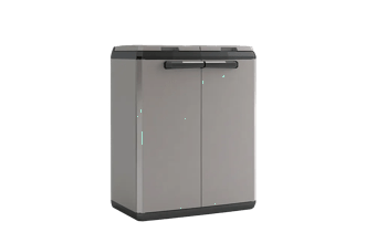 Armoire de tri 2 bacs de tri Basic Split - 68x39xH99 cm -  - Armoire et étagère