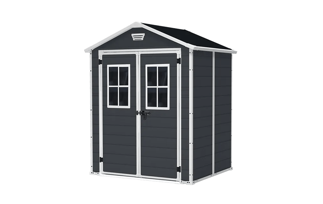 Manor 65 Tuinhuis - 185x152x226cm - Antraciet