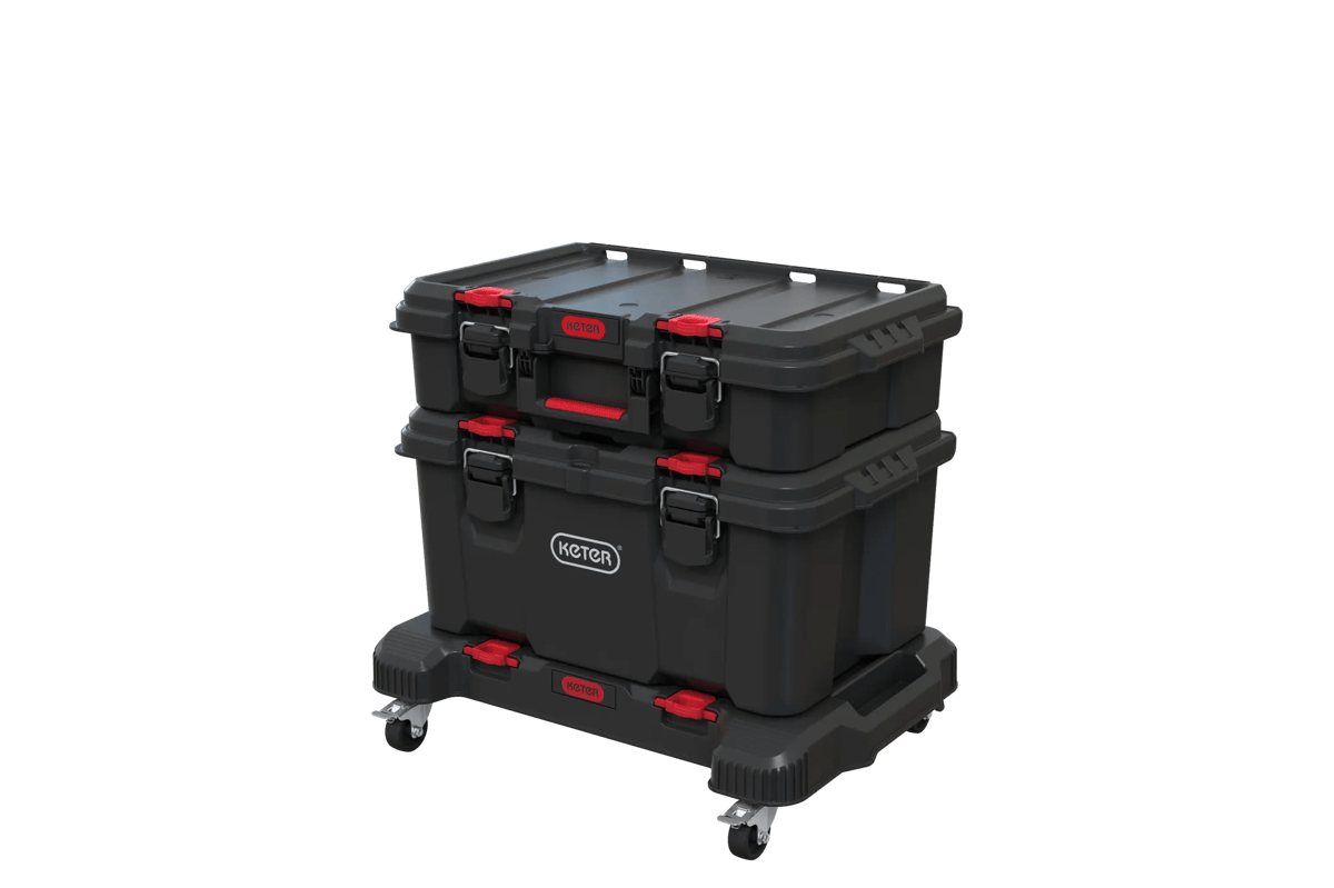 Stack & Roll Dolly 4-Wheel Rolling Base - Keter Canada