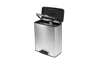 Decobin Prullenbak 65L - Zilver