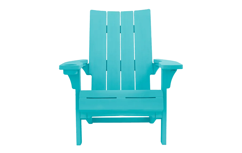 Chaise Adirondack moderne avec porte-gobelet Sarcelle – Keter Canada