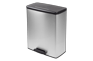 Decobin Prullenbak 65L - Zilver