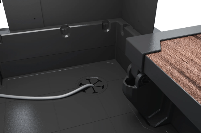 Signature Outdoor Garden Bar - Walnut Brown