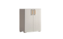 Armario bajo de exterior Groove - 98x45x80cm. - Beige