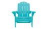 Kiawah Teal Outdoor Adirondack Chair - Keter US