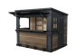 Signature Outdoor Garden Bar - Walnut Brown