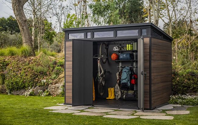 Signature Shed 9x7ft - Rosewood