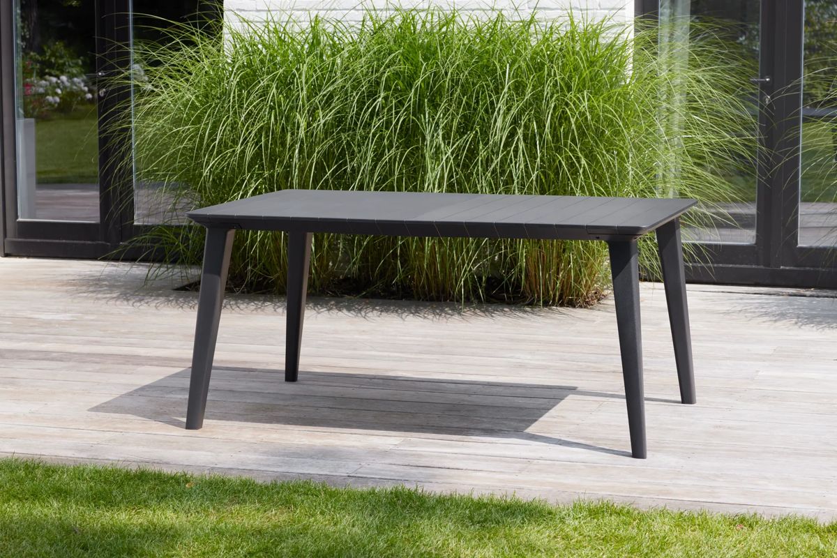 Table de jardin Lima 160 cm - Graphite