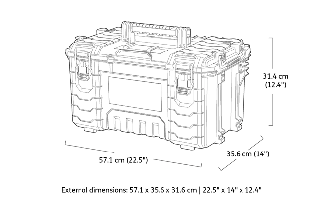 Système modulable 3-en-1 ROC Pro - Noir