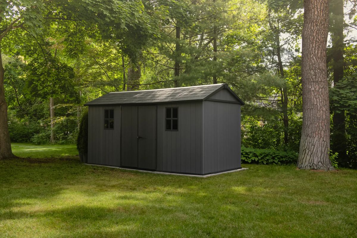Caseta de exterior Newton Plus 7515 - 230x476x246 cm y 10 m2