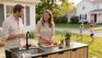 Outdoor Kitchen with Sink Venetian Brown - Keter US