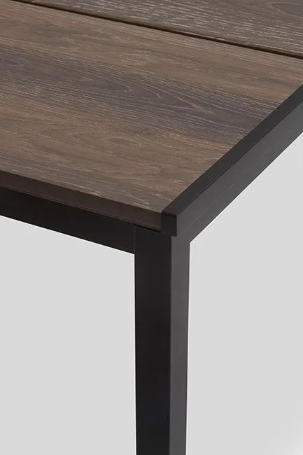 Table Porto 194cm 8 places - Marron Aspect Noyer