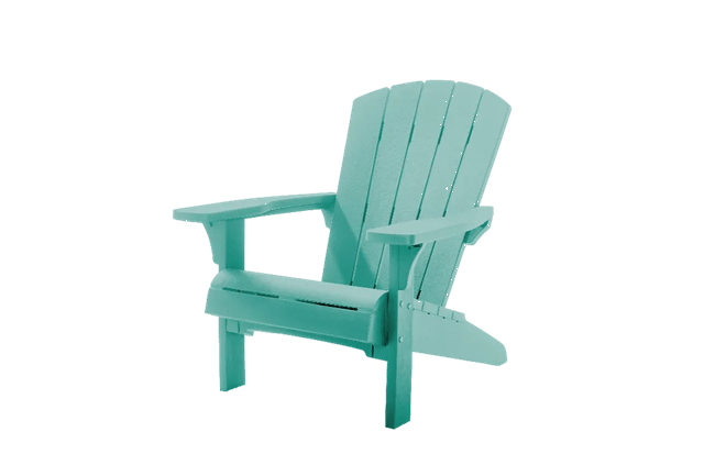 Troy Adirondack Chair - Aqua Teal