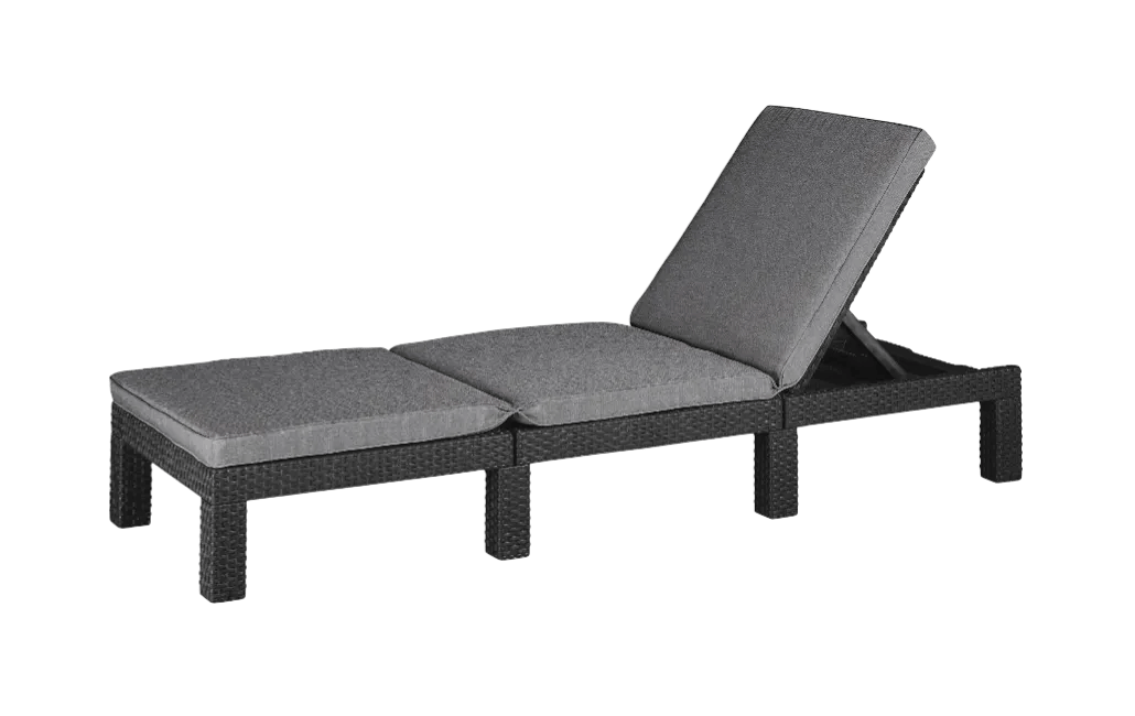 Chaise longue Daytona Deluxe - Graphite