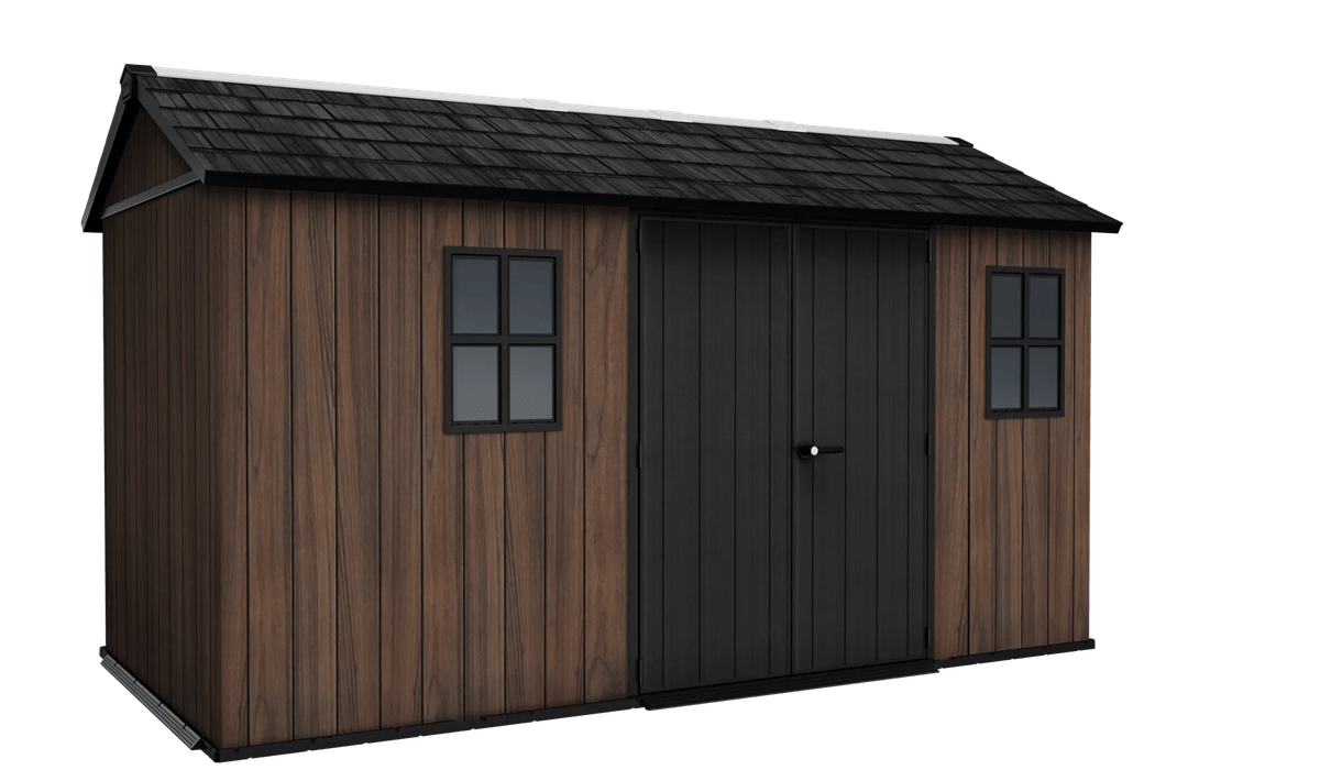 Signature Apex Shed 13x7.5ft - Rosewood