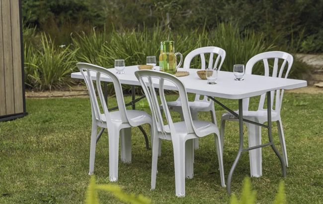 שולחן מתקפל 1.80 מטר Fold & Go