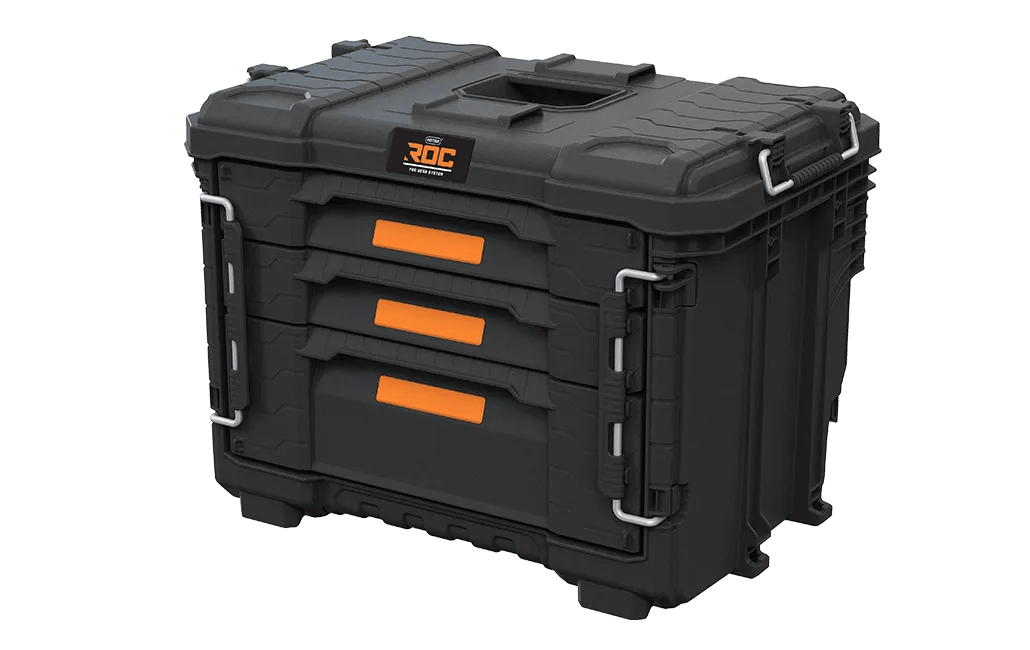 3 Cajones de almacenamiento ROC Pro Gear 2.0 XL - Negro