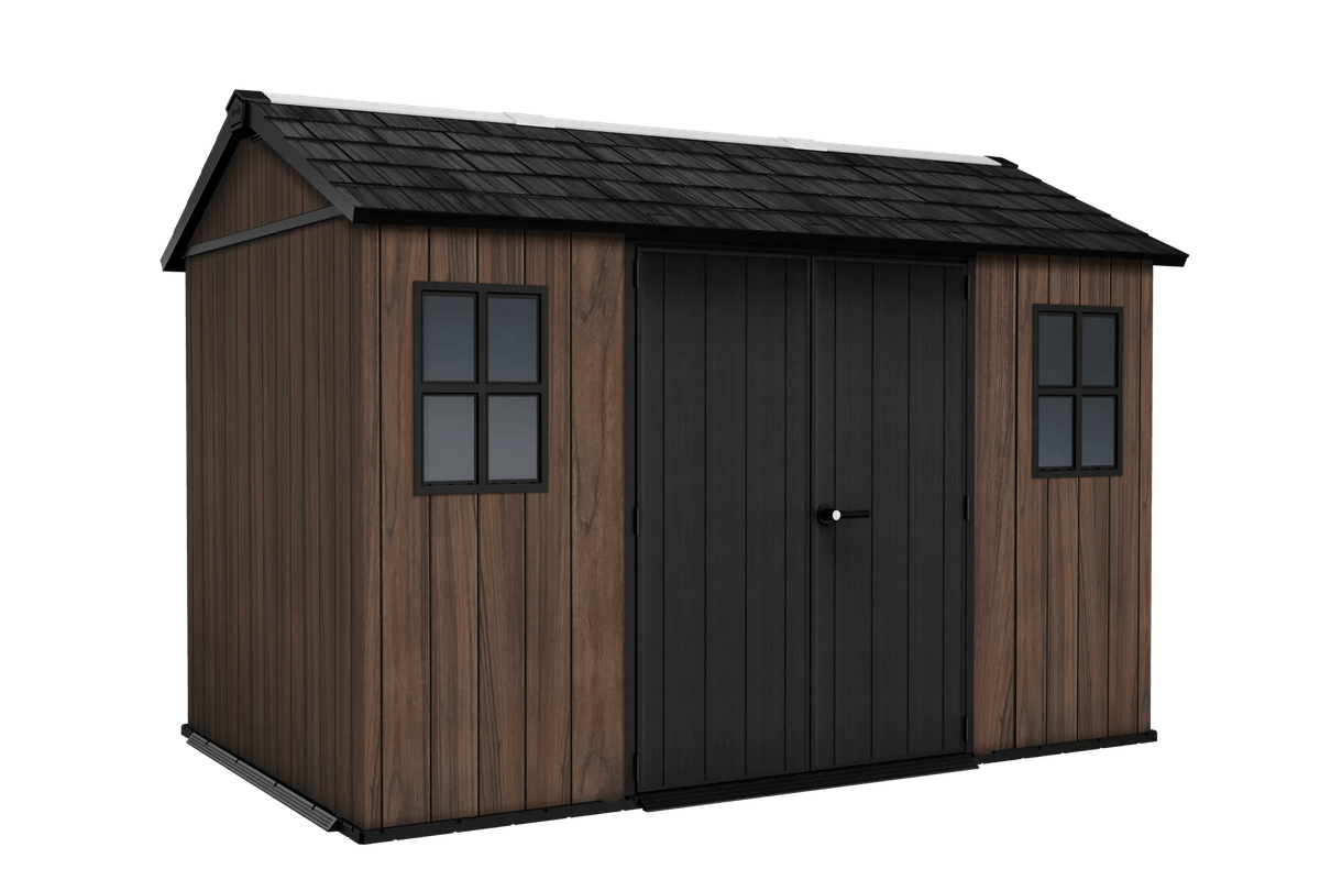 Signature Apex Shed 11x7.5ft - Rosewood