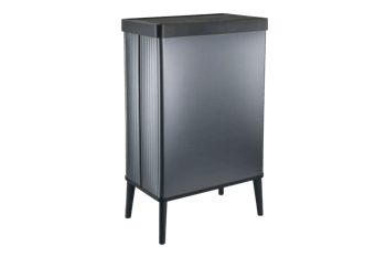 פח ורטו גבוה 54 ליטר - כחול פנינה - פחי אשפה 50 ליטר