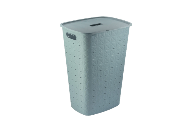 סל כביסה סופטקס 56 ליטר - כחול