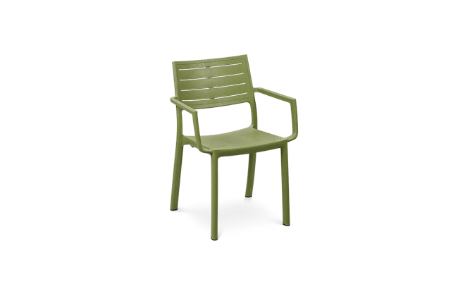 כיסא מטליין - ירוק זית