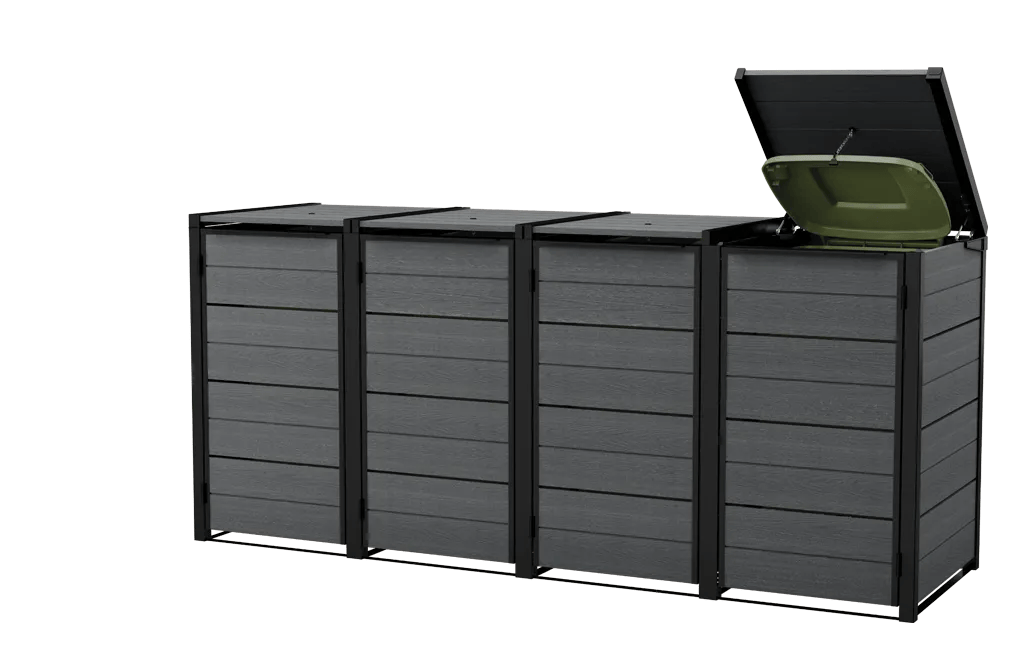 Hide Away 1x240L Multifunktionsbox Erweiterung - Grau