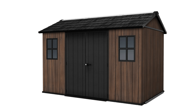 Signature Apex Shed 11x7.5ft - Rosewood