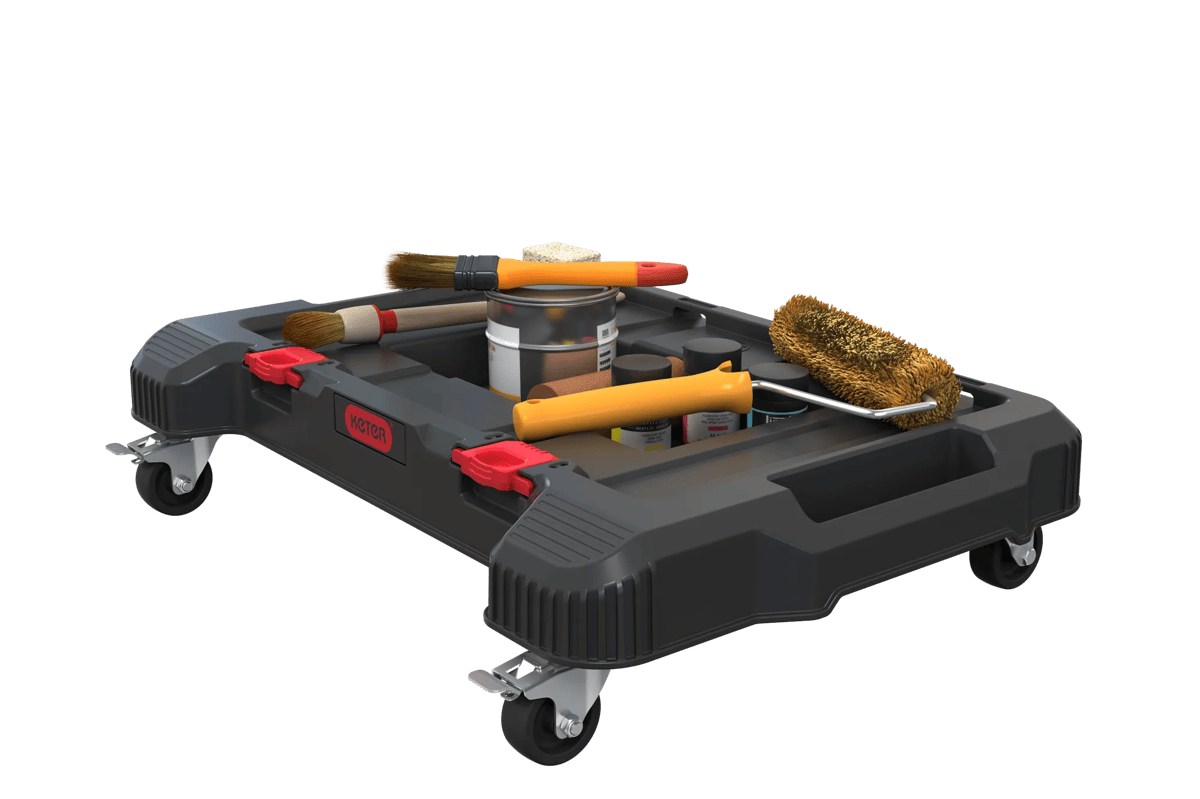Stack & Roll Dolly 4-Wheel Rolling Base - Keter Canada