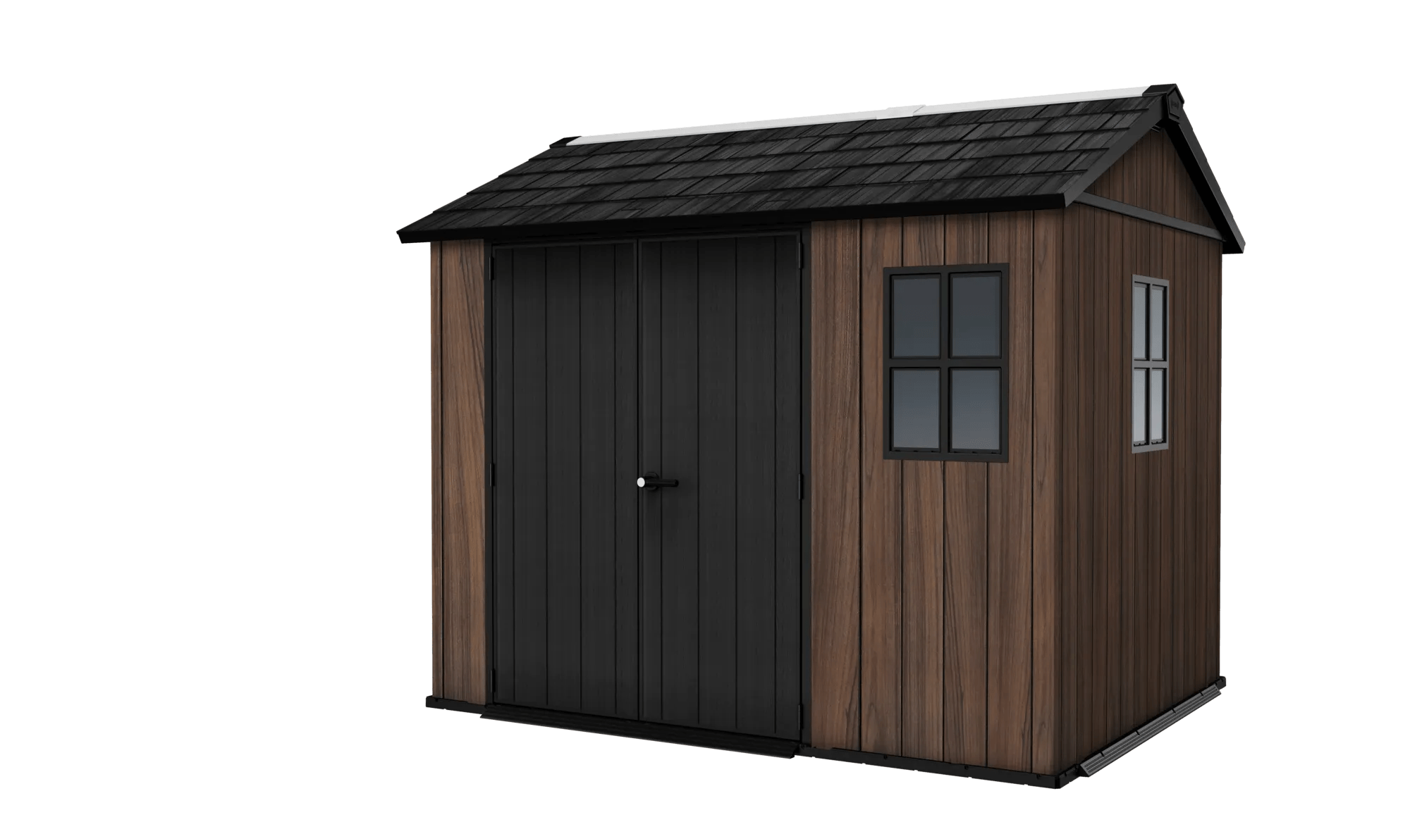 Signature Apex Shed 9x7.5ft - Rosewood