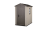 Caseta de exterior Factor 4x6 - 129.5x189x216,5 cm y 2,3m2 - Marrón