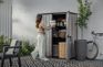 Signature Vertical Storage Shed - Storm Gray - Keter US