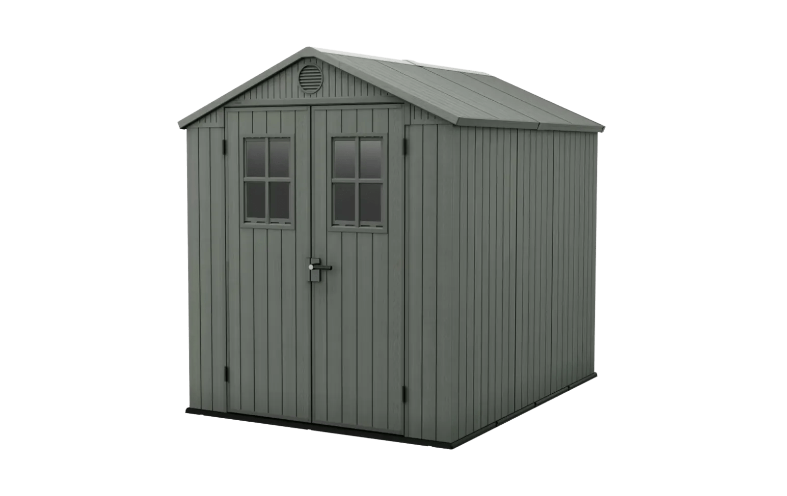 Caseta de exterior Darwin 6x8. 190x244x221 cm y 4,5m2 - Verde