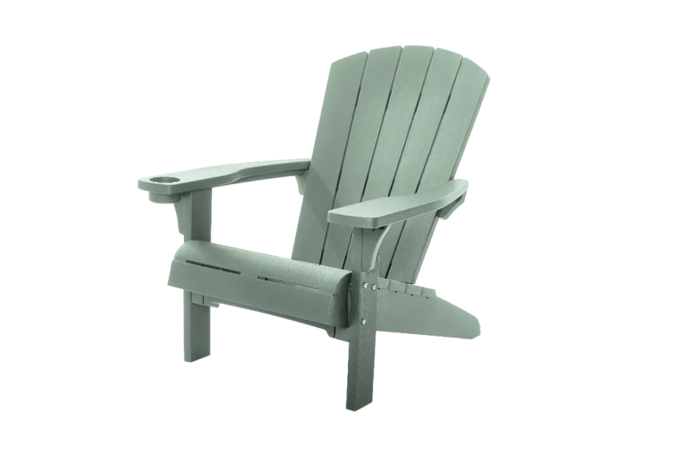 Alpine Adirondack Chair, Set of 2 - Vintage Green