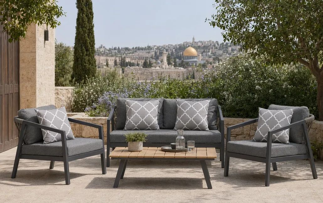 כרית נוי גאומטרית 40 ס
