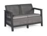 Scandi Linea 2-zits Loungebank  - Lichtgrijs