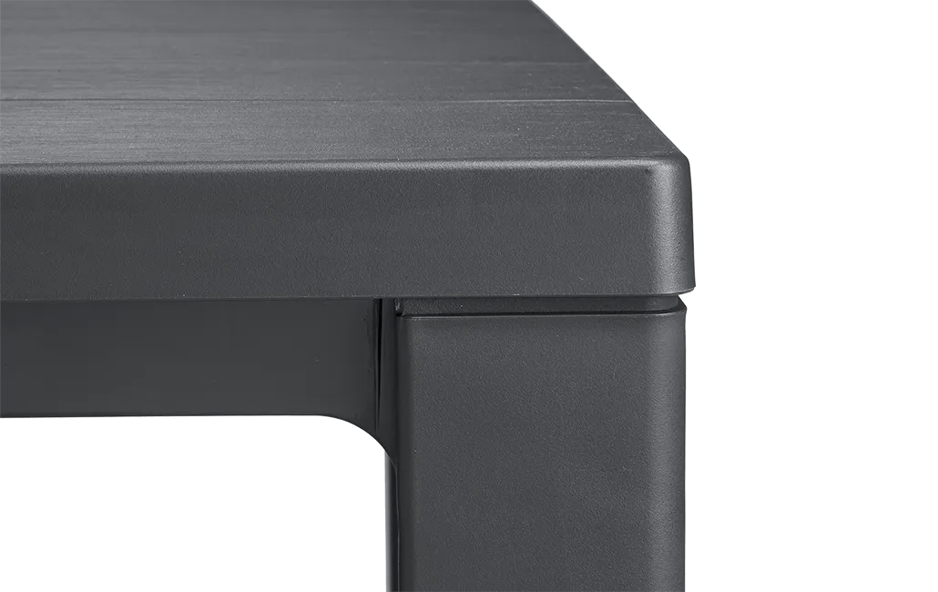 Mesa comedor de exterior Julie 147x90x75 cm - Grafito
