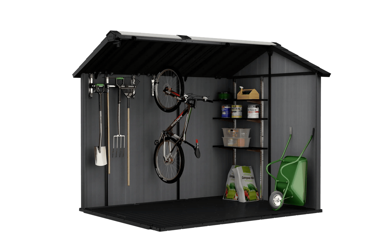 Signature Apex Shed 9x7.5ft - Rosewood