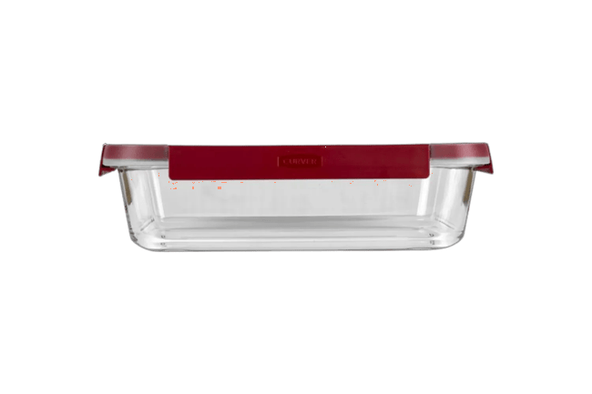 Smart Cook Ovenschaal 2,3L - Transparant/Rood