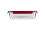 Smart Cook Ovenschaal 2,3L - Transparant/Rood