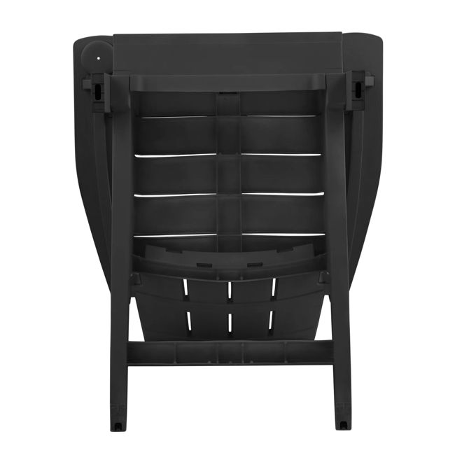 Modern Black Outdoor Adirondack Chair - Keter US