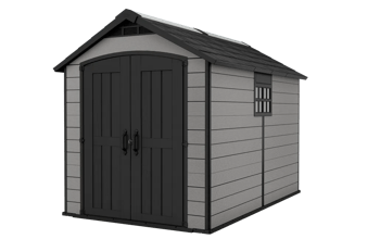 Premier Shed 7.5x9ft - Grey - Large Sheds
