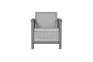 Scandi Linea Loungestoel - 2 stuks - Lichtgrijs
