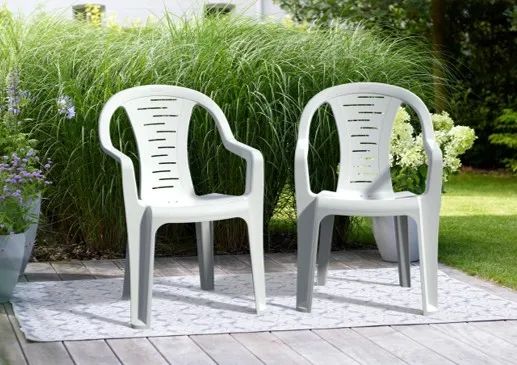 כסא רועי - לבן