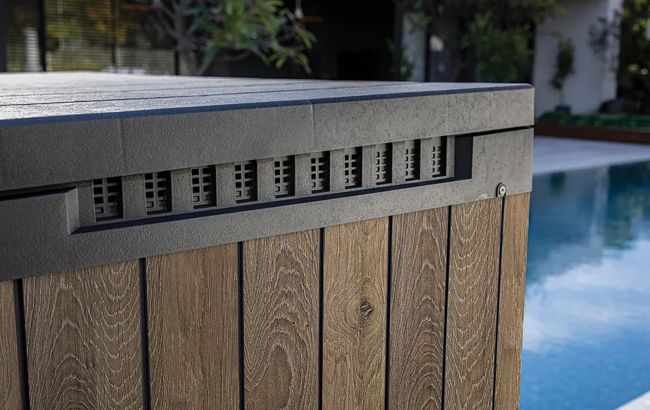 Signature Store-it-Out Opbergbox - 141x82x120cm - Walnut