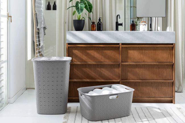 Softex Wasmand 56L - Taupe
