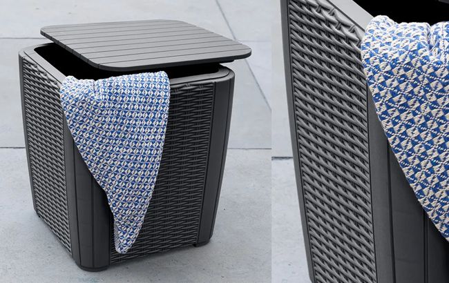  מערכת ישיבה מיה  בלקוני - אפור כהה