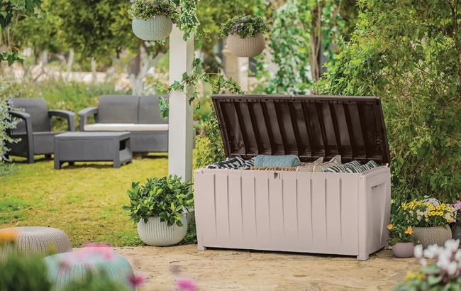 ארגז אחסון נובל 340 ליטר - חום