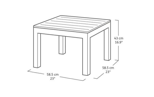 Marie 4 Seater Lounge Set - Grey